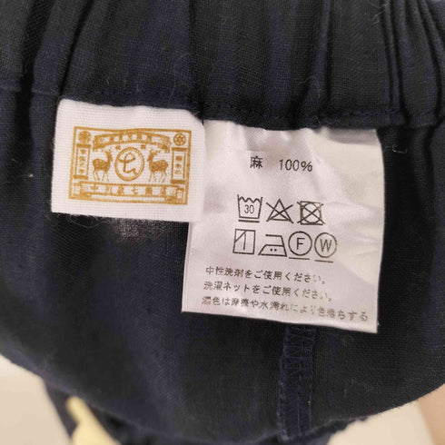 ナカガワマサシチショウテン 中川政七商店 リネン イージーワイドパンツ レディース